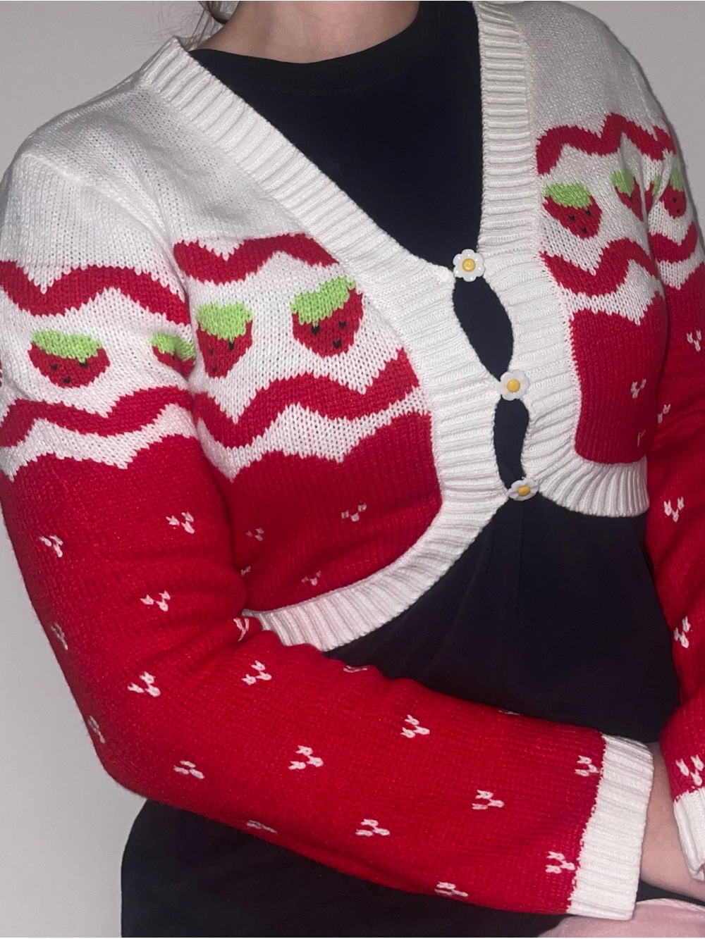Strawberry Shortcake Cardigan